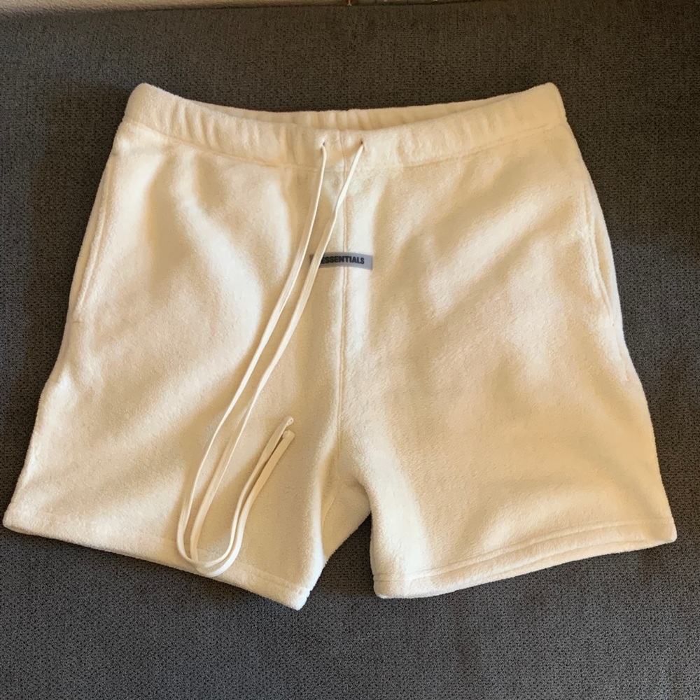 Essentials Off-White Men's Athletic Shorts